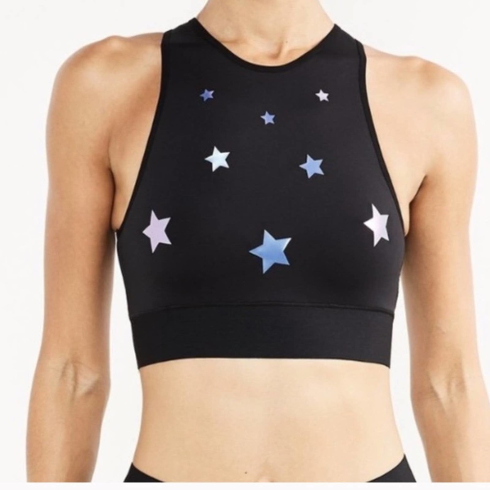 Ultracor Altitude Luster Crop Top Star Print